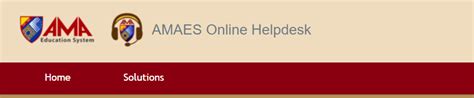 amaesonline log in.